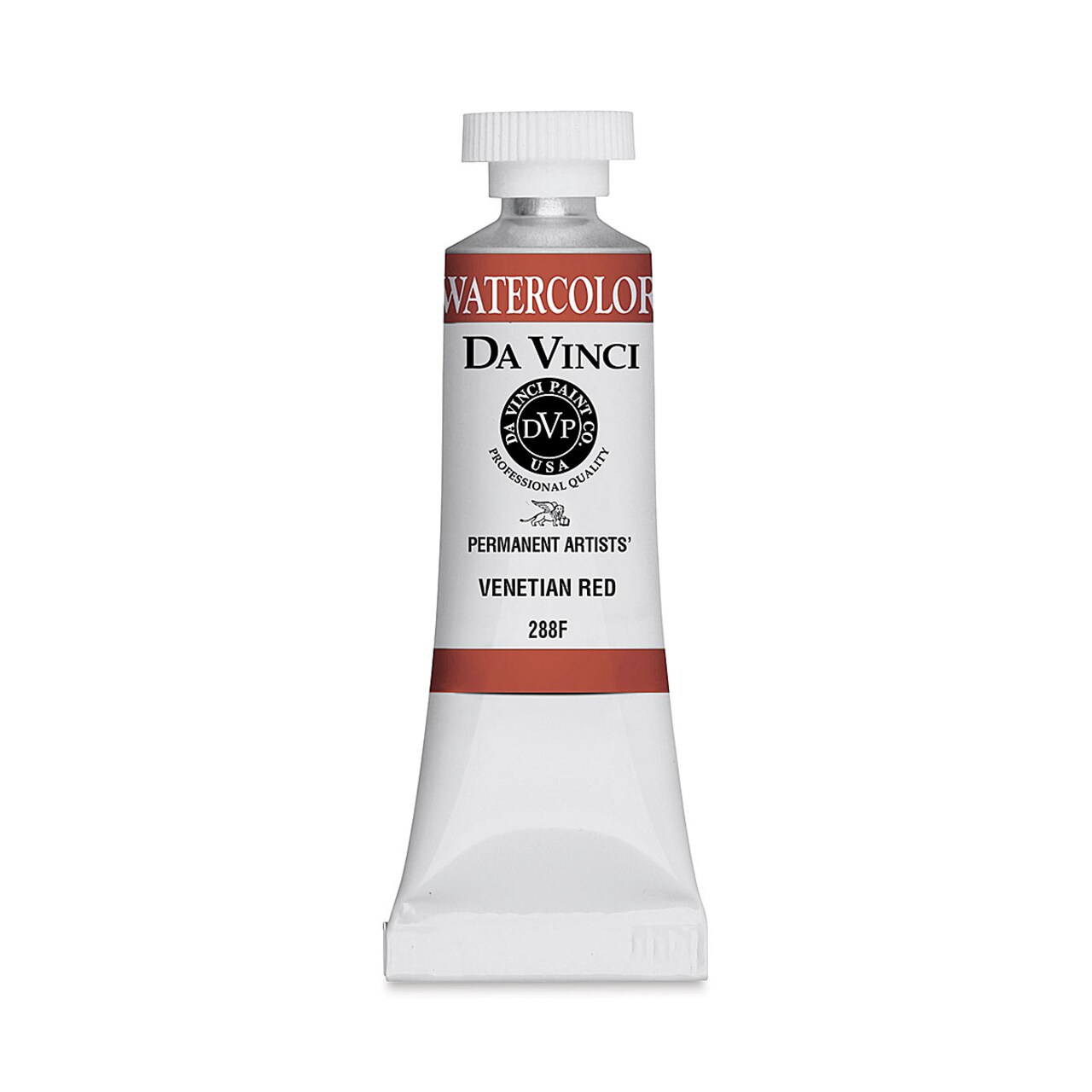 Da Vinci Artists' Permanent Watercolor - Venetian Red, 15 ml tube